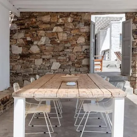 Windmill House With Private Pool And Breathtaking Views 펜션 안디파로스