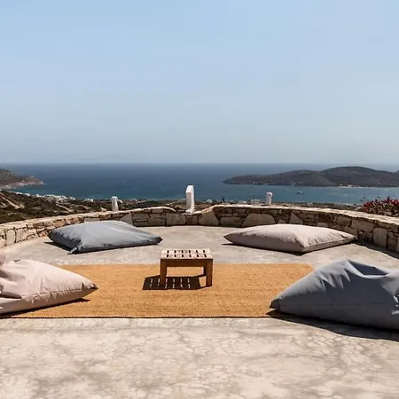 Windmill House With Private Pool And Breathtaking Views 안디파로스